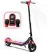 Zimilo Trottinette électrique pour enfants, 14 km/h, autonomie jusqu'à 5-8 km, frein électronique, Bluetooth, éclairage LED coloré, convient aux enfants à partir de 6 ans