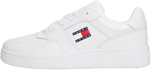 Tommy Hilfiger TJM RETRO BASKET ESS Sneakers - Wit - Maat 43