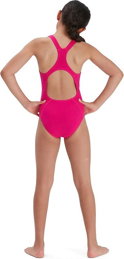 Speedo ECO Endurance+ Girls' Swimsuit - Fuchsia (Refurbished A)