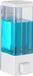 Wenko Zeep- en ontsmettingsdispenser ISTRES, 320 ml, wit, klassiek, plastic, 18 cm breed, vrijstaand