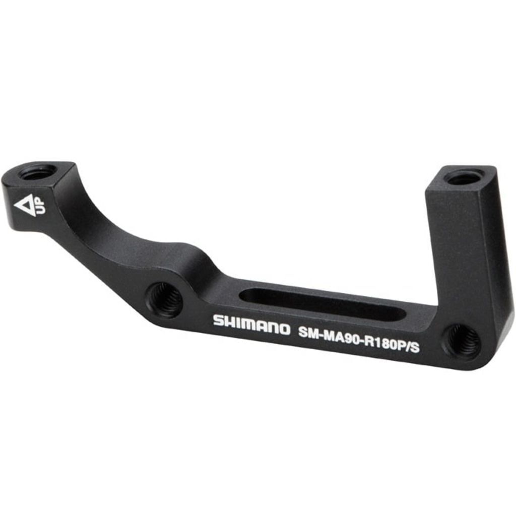 Shimano remschijf adapter Is-PM achter 180 mm zwart