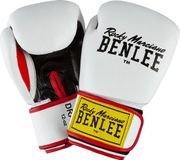Benlee Vechtsporthandschoenen Draco Leer 12 oz Unisex Wit/Geel/Rood