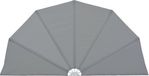 vidaXL Paravent rétractable 160 cm gris