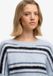 Superdry - Slouchy Gestreepte Gebreide Trui Relaxed Pasvorm - Dames - Blauwe nevelstreep