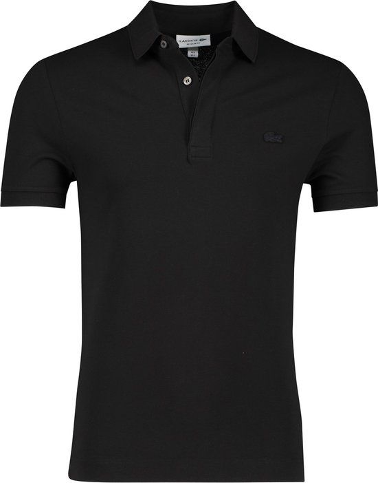 Lacoste Men's Polo Shirt - Black - Size L