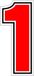 Quattroerre 13341 Sic, rood, 6,3 cm