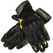 REBELHORN Flux II Lady Motorhandschoenen van leer voor dames, geitenleer, SAS-Tec en inzetstukken van superstof, ventilatie, touchscreen