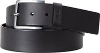 HUGO leren heren riem - zwart