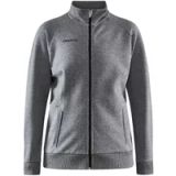 Craft CORE Soul Full Zip Jacket W Dk Grey Melange XXL
