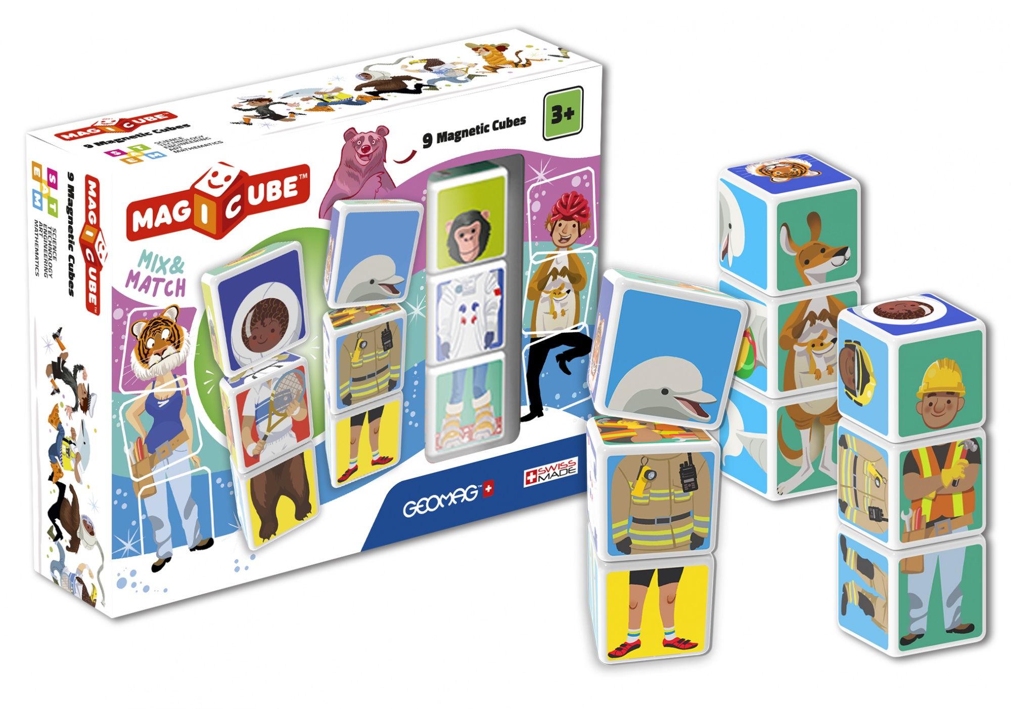 Geomag MAB16 Bouwspeelgoed - Meerkleurig - 1,5 jaar+