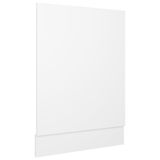 vidaXL Vaatwasserpaneel Lyon 45x67 cm Bewerkt Hout Wit