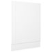 vidaXL Vaatwasserpaneel Lyon 45x67 cm Bewerkt Hout Wit