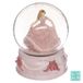Atmosphera Muzikale sneeuwbal "Princess" Roze 14x14x10cm