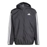 adidas Sportswear Essentials 3-Stripes Windjack Heren Zwart
