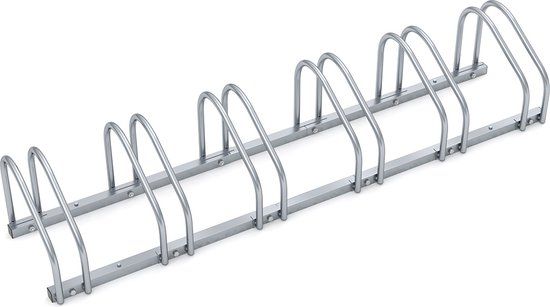Monzana Fietsenrek 6 Fietsen - Zilver