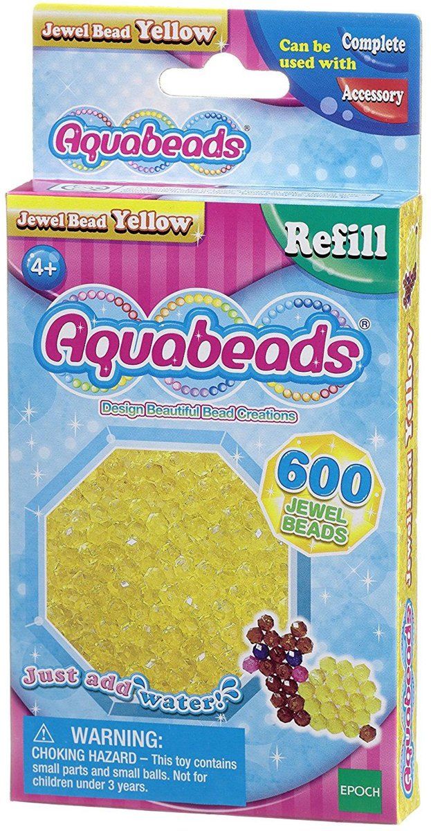 AquaBeads Gele Juweelparels - Hobbypakket - 5054131326886