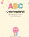 English Alphabet Coloring: Fun ABC Coloring Pages for Toddlers, Preschoolers, and Kindergarten Learn Letters A to Z with Vocabulary Words