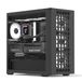 AeroCool D302A Mini Tower case, support radiateur 360 mm, 11 emplacements ventilateur, GPU 410 mm, carte mère m-ATX/Mini-ITX orientée vers l'arrière, USB Type-C, filtre anti-poussière magnétique, panneau avant mesh,