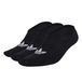 ADIDAS ORIGINALS Enkelsokken 'Low Cut 3' zwart / wit