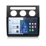 Volkswagen Touran (2003-2010) 10-inch Android 14 autoradio met GPS, Bluetooth, Carplay, DAB, 2DIN, 8-core, 6+128GB