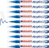 edding 5300 marqueur acrylique bleu gentiane mat 10 pièces