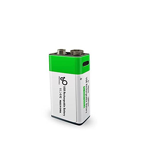 BYDZ 9V 650 MAH Lithium Oplaadbare Batterij USB Opladen 9 V Liion