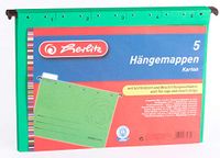 Herlitz 5874680 hangmap Karton Groen 5 stuk(s)