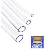 Tuyau transparent - 2 mm, 3 mm, 4 mm, 5 mm de diamètre intérieur - 12 mètres - PVC