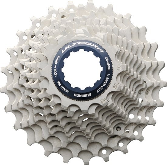 Shimano Ultegra CS-R8000 cassette 11-voudig grijs Uitvoering 12-25 tanden