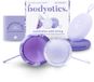 Bodyotics - Herbruikbare Menstruatie Discs - Menstrual Discs met Trekring - Maat S & L - Paars & Lavendel - 2 stuks