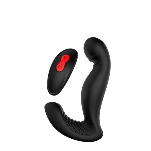 DreamToys Swirling P-Pleaser anaalvibrator - Zwart