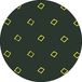 Bonateks Ronde digitaal bedrukte muismat, antislip onderkant, voor kantoor en thuis, diameter: 22 cm