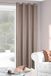 Eurofirany Jack verduisteringsgordijn met ogen, lichtbruin, 140 x 250 cm, 100% polyester