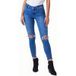 PAIGE Hoxton Ankle On The Rocks Destr Lit Hem W23 Skinny Jeans Blauw