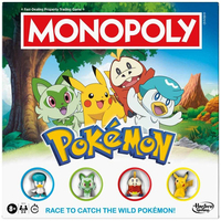 Asmodee Monopoly Pokémon Edition Bordspel - Engelse versie