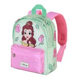 KARACTERMANIA Joy Joy Kleuterschoolrugzak met bloemenpatroon, uniseks, voor kinderen, 1 stuk, groen (Belle), Talla única, Joy Kleuterschoolrugzak, roze
