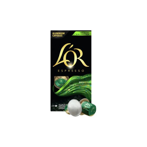 L'OR Koffiecapsules L'OR BRAZIL, 10 st.