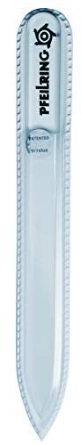 Pfeilring Glazen nagelvijl - 13,5 cm - glashelder