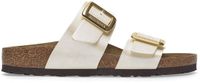 Birkenstock Slipper Sydney Cushion Buckle Pearl White