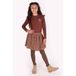 B.Nosy Jurk meisjes bruin - Maat 134-140