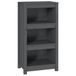 VidaXL Boekenkast 50x35x97 cm massief grenenhout grijs