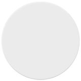 vidaXL Tafelblad - 40 cm - Rond - Bewerkt hout - Wit