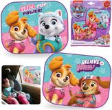 seven Paw Patrol Zonnescherm voor auto, meisjes, voor kinderen, 2 stuks 44x35 cm