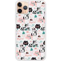 Miaou Bedrukt siliconen hoesje compatibel met iPhone 11 Pro