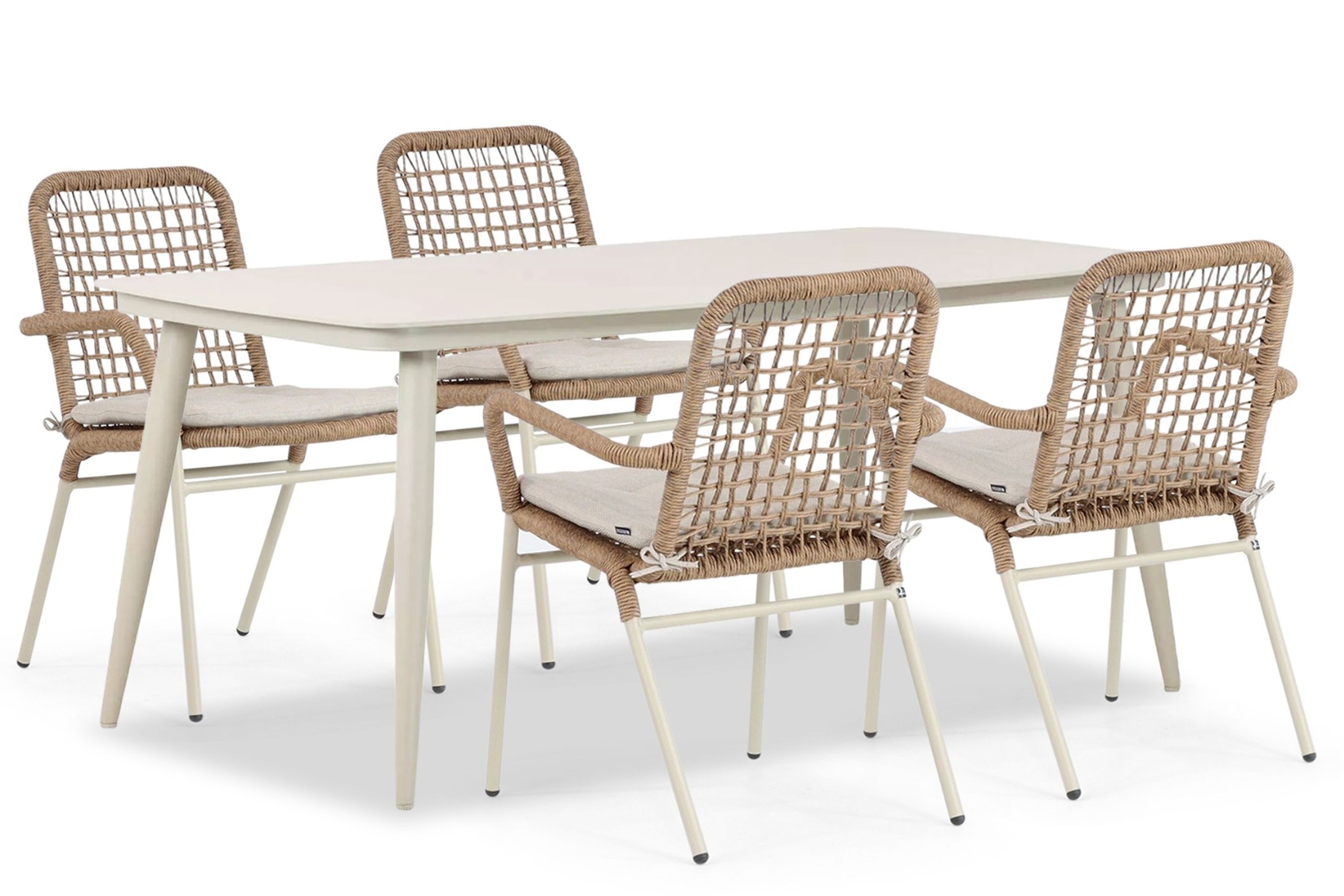De Laan Projects Lifestyle Lifestyle Catalone/Vienna 180 cm dining tuinset 5-delig