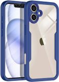 Techsuit Hoesje geschikt voor Apple iPhone 17 - ColorVerse 360 Case met Screenprotector - Blauw