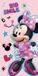 Disney Minnie Mouse - Strandlaken - Sneldrogend - Badhanddoek - Roze