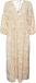 VERO MODA VMNETHE 3/4 7/8 DRESS WVN Maxi jurk Dames S Viscose/Katoen/Linnen Nomad