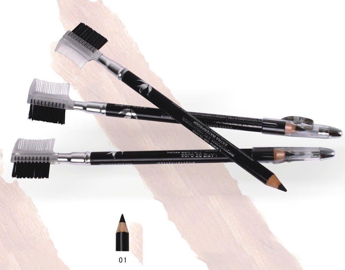 Easy Paris Cosmetics Easy Paris - Oogpotlood - Extra Waterproof - Zwart - 1 stuks