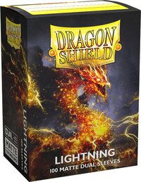 Dragon Shield Dual Matte Sleeves Lightning 'Ailia' (100) - ART15047